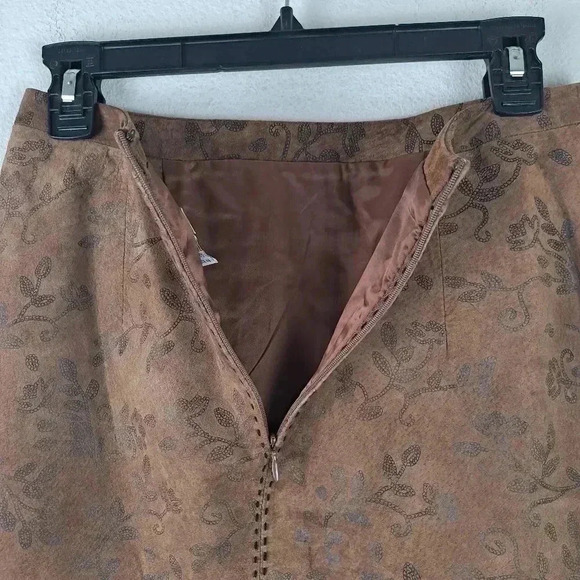 EUC Tyler Boe Leather Skirt Size 2 - Picture 6 of 8